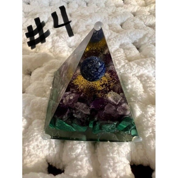 Beautiful Orgonite Pyramid - Your Choice - Picture 8 of 11